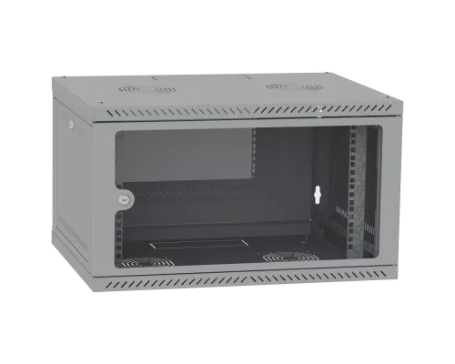 Шкаф телекоммуникационный двери стекло (серый) IPCOM 6U 600x600 Шкаф телекоммуникационный двери стекло (серый) IPCOM 6U 600x600