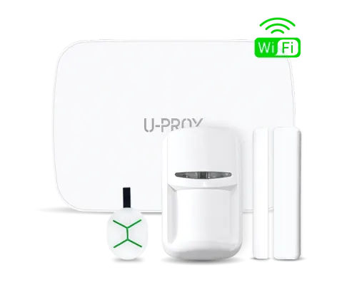Комплект беспроводной сигнализации U-Prox MPX LE KF kit White