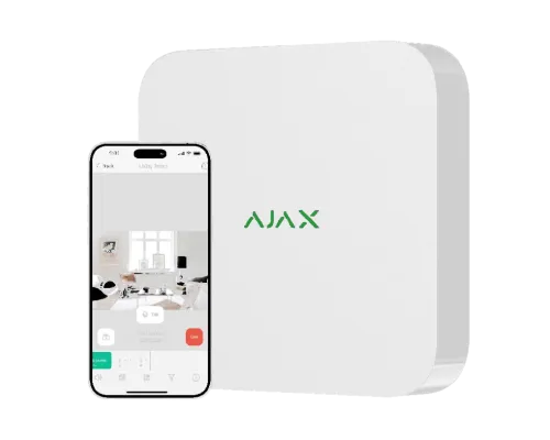 Видеорегистратор Ajax NVR (16ch) (8EU) white