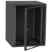 Шафа серверна IPCOM СН-15U 600х450 скло RAL9005