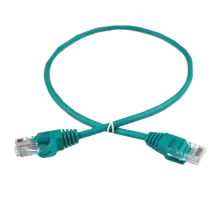 Патч-корд зеленый 0.25м EServer UTP CAT5e