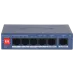 Комутатор 4 порти керований Dahua DH-CS4006-4ET2GT-36 PoE