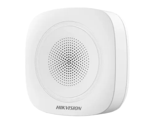 Беспроводная внутренняя сирена Hikvision DS-PS1-I-WE-Red (красная подсветка) Беспроводная внутренняя сирена Hikvision DS-PS1-I-WE-Red (красная подсветка)