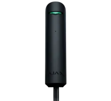 Дротовий оповіщувач розбиття скла Ajax GlassProtect Fibra black