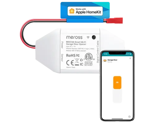 Умное устройство открытия гаражной двери Meross MSG100HK(EU)
