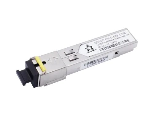 Модуль ALISTAR SFP-1G-BX-D-S20 SFP 1G 1SM WDM SC 20KM TX1550/RX1310nm DDM