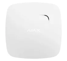 Бездротовий оповіщувач задимлення та чадного газу Ajax FireProtect Plus (8EU) UA white (with CO)