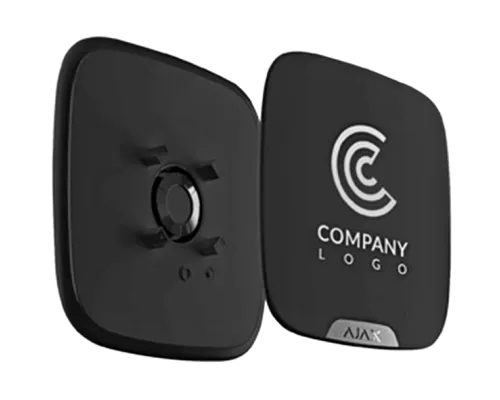 Лицевая панель для Ajax StreetSiren Ajax Brandplate 10 шт. black