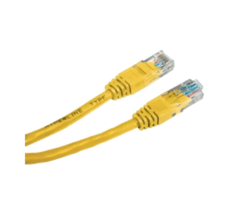 жовтий Патч-корд  E-server UTP,  0.5 м, кат. 5e
