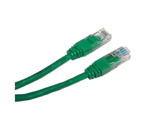 зелений Патч-корд  E-server UTP,  0.5 м, кат. 5e