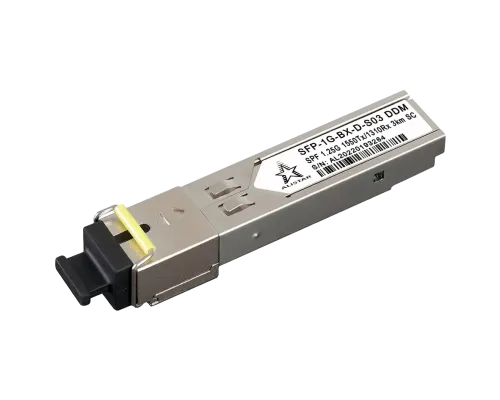 Модуль ALISTAR SFP-1G-BX-D-S03 SFP 1G 1SM WDM SC 3KM TX1550/RX1310nm DDM
