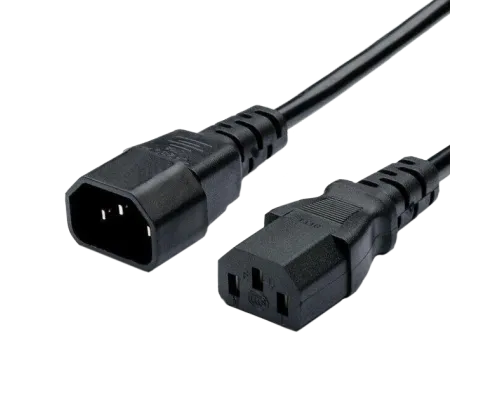Шнур питания Kingda С13-C14, 1.8 м, 1.0 мм2