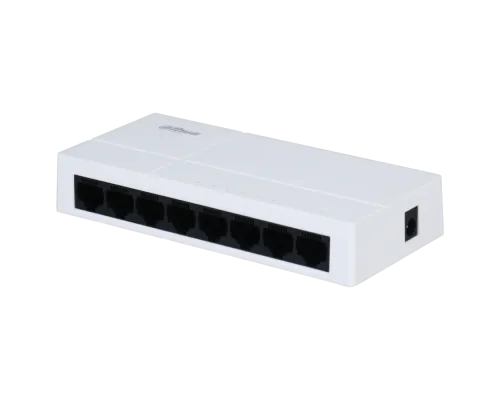 Комутатор 8 портів некерований Dahua DH-PFS3008-8GT-L Комутатор 8 портів некерований Dahua DH-PFS3008-8GT-L