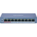 Коммутатор 8 портов неуправляемый Hikvision DS-3E0109P-E/M(B) POE