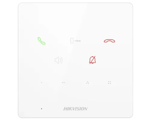 Аудиодомофон IP сетевой POE Hikvision DS-KH6000-E1/White