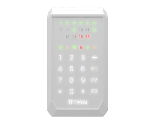 Клавиатура Тирас Tiras K-PAD16 (white)