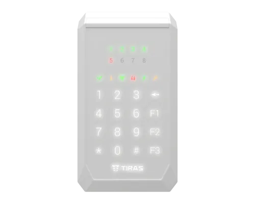 Клавиатура  Tiras K-PAD8 (white)