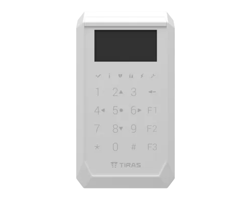 Сенсорная OLED клавиатура Тирас Tiras K-PAD OLED+ white