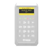 Сенсорная OLED клавиатура Тирас Tiras K-PAD OLED+ white