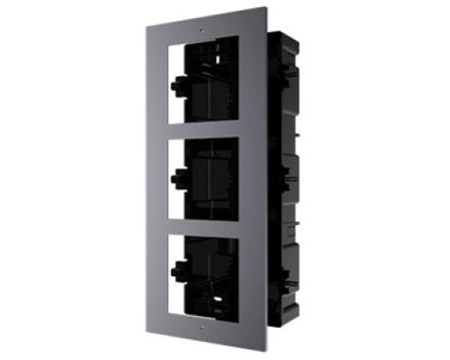 Врезная монтажная рамка на 3 модуля DS-KD-ACF3/Plastic