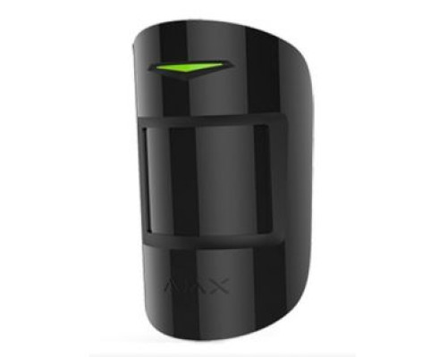 Бездротовий сповіщувач руху та розбиття скла Ajax CombiProtect (black)