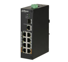 Комутатор 8 портів некерований Dahua DH-PFS3110-8ET-96 POE