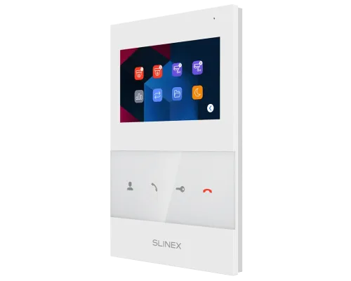 Комплект видеодомофона Slinex SQ-04 White + ML-17HR Graphite