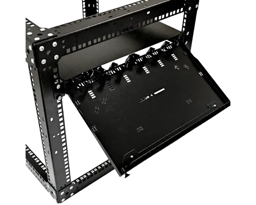 Стойка-кронштейн Cube 19" 9U CMS (UA-OFLC955W2.0-BK)