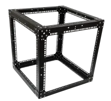 Стойка-кронштейн Cube 19" 9U CMS (UA-OFLC955W2.0-BK)