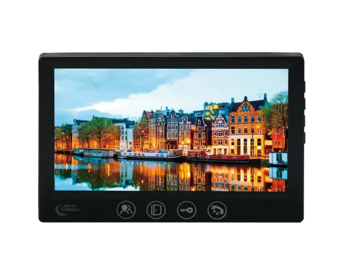 Видеодомофон Light Vision AMSTERDAM FHD BLACK