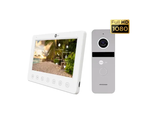 Комплект відеодомофона Neolight KAPPA HD KIT Silver