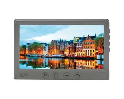 Видеодомофон Light Vision AMSTERDAM FHD GRAY