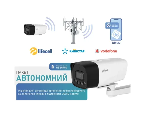 Комплект Dahua Warkit (4G) Комплект Dahua Warkit (4G)