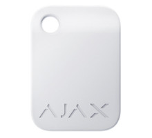 бесконтактный брелок управления Ajax Tag white (10pcs)