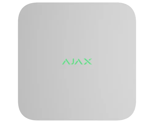 Відеореєстратор Ajax NVR DC (8ch) white Відеореєстратор Ajax NVR DC (8ch) white