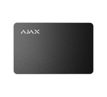Бесконтактная карта управления Ajax Pass black (10pcs)