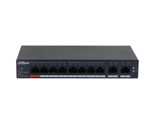 Коммутатор 8 портов управляемый Dahua DH-CS4010-8GT-110 PoE Коммутатор 8 портов управляемый Dahua DH-CS4010-8GT-110 PoE