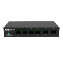 Коммутатор 6 портов неуправляемый Ruijie Reyee RG-ES106D-P V2 PoE