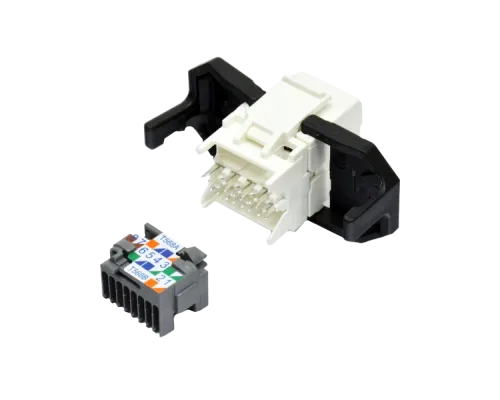 Модуль Keystone UTP RJ45 кат. 5e, белый,  Corning Corning FQ100020723