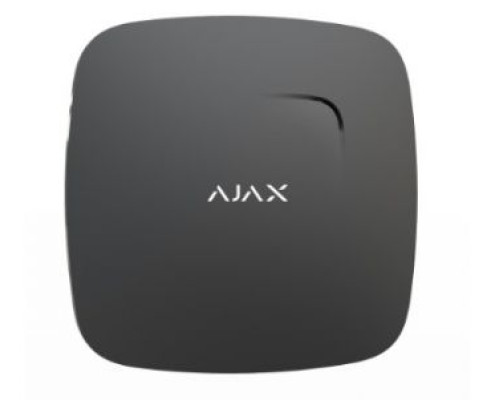 Бездротовий датчик диму з температурним сенсором FireProtect (black)