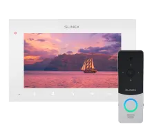 Комплект видеодомофона Slinex ML-20HD(Black)+SQ-07MTHD(White)