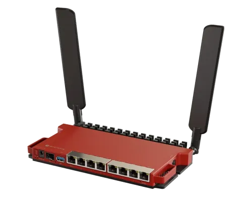 Wi-Fi роутер MikroTik L009UiGS-2HaxD-IN Wi-Fi 6 dual-chain