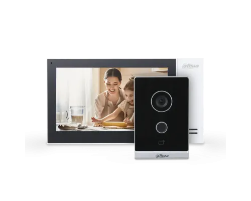 Комплект відеодомофона Dahua Standart DHI-VTO2211G-WP-S2 + DHI-VTH2421FW-P (білий домофон) Комплект відеодомофона Dahua Standart DHI-VTO2211G-WP-S2 + DHI-VTH2421FW-P (білий домофон)