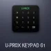 Беспроводная сенсорная клавиатура для одной группы U-Prox Keypad G1 Black