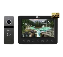 Комплект видеодомофона Neolight NeoKIT FHD Pro B/GRAPHITE (KAPPA + HD + SOLO FHD)