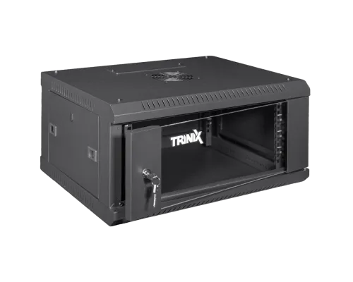 Коммутационный шкаф Trinix TRX-6U/600x450x370 Black Коммутационный шкаф Trinix TRX-6U/600x450x370 Black