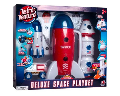 Ігровий набір Astro Venture Deluxe Space Set 63142, космічний набір з ракетою та кораблем