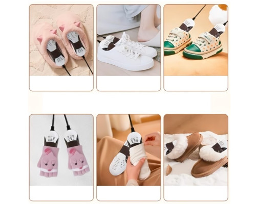 Сушилка для обуви с UV-дезинфекцией и конвекцией ProZone ZGPC SHOE DRYER UV (Без таймера) Бело-черная