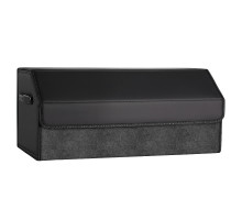 Автомобильный органайзер 5699 Black компактный вместительный два отдела для хранения на магнитах с ручкой  66*32*29 см