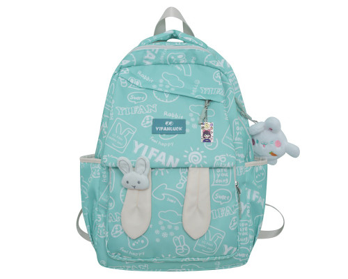 Рюкзак подростковый 230632 Зайка 20L Green Рюкзак подростковый 230632 Зайка 20L Green